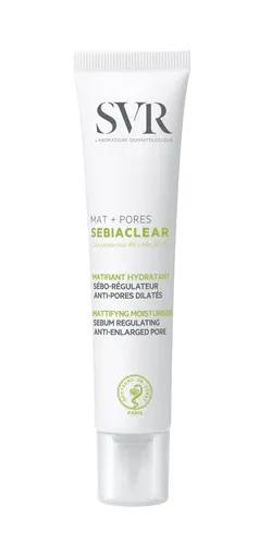 SVR Sebiaclear Mat+ Pores Crema Opacizzante Pelli Grasse 40 ml