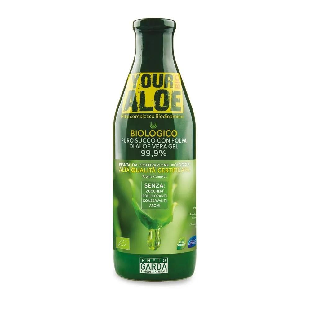 Phyto Garda Your Aloe Bio Puro Succo di Aloe Vera 1 L