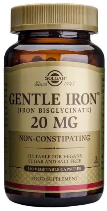 Solgar Gentle Iron (IJzerbisglycinaat) 180 c
