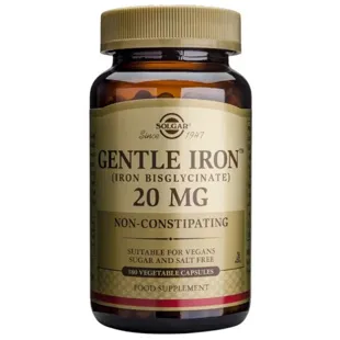 Solgar Gentle iron (iron bisglycinate) 180c