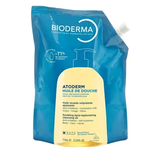 Bioderma Atoderm Olio de Doccia Pelli Molto Secche Atopiche Eco-Ricarica 1L