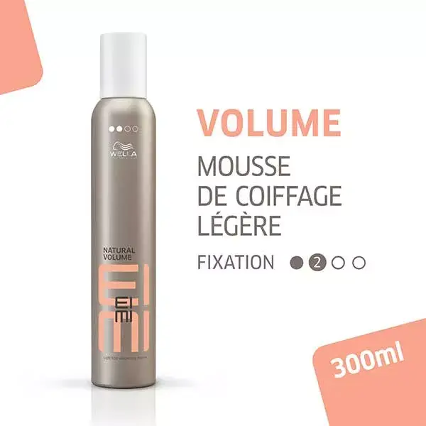 Wella Professionals EIMI Natural Volume Mousse Cheveux 300ml