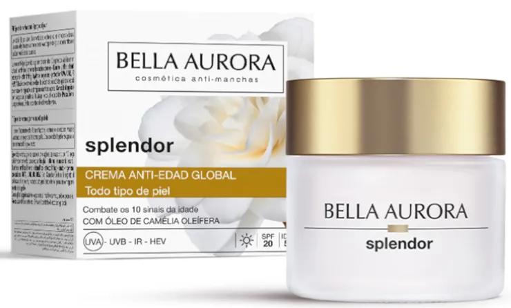 Journée de crème soin anti-âge splendeur Bella Aurora 50 ml