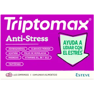 Triptomax Anti-Stress 15 Comprimidos