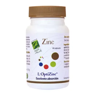 100% Natural Zinc 90 Cápsulas