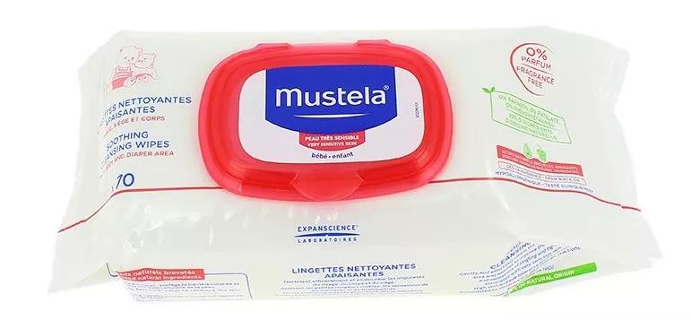 Mustela Mustela Stelatopia Toalhetes de Limpeza confort 70 Unidades
