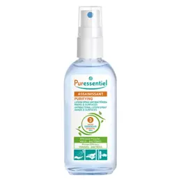 Puressentiel Assainissant Lotion Spray Antibactérien Mains & Surfaces 80ml