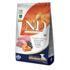 Farmina N&D Pumpkin Agnello E Zucca Cani Cuccioli Taglia Mini Sacco 2,5Kg