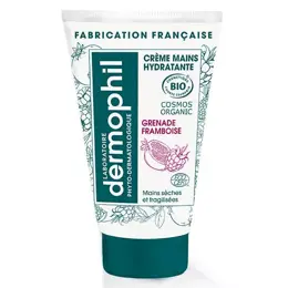 Dermophil Crème Mains Bio Grenade Framboise 50ml