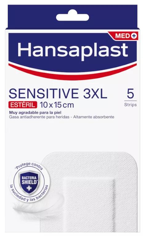 Hansaplast Sensitive 3XL 5 Dressings