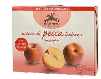 Alce Nero Nettare di Pesca Biologico 3x200 ml