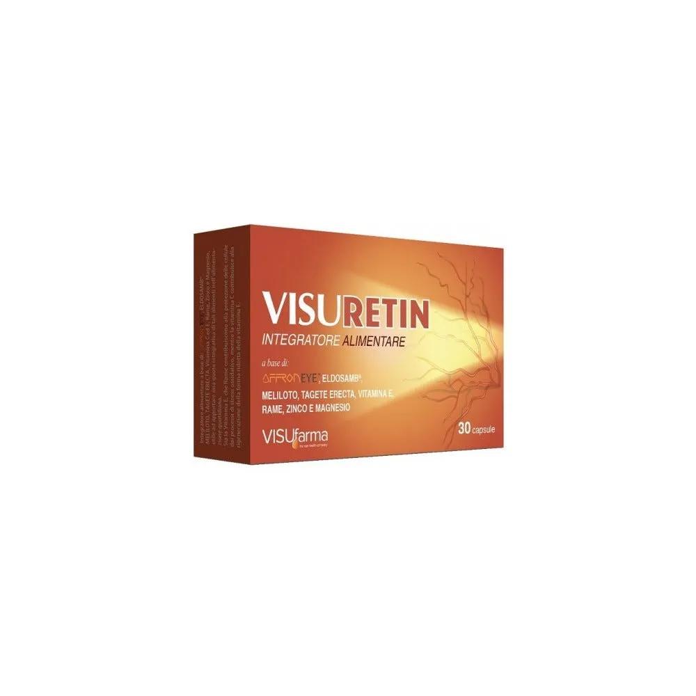 Visuretin Integratore per Supporto Visivo 30 Capsule