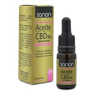 Sanon Aceite CBD 5% 10 ml