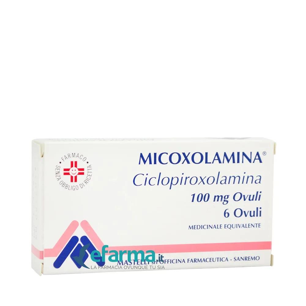 Micoxolamina Ovuli Vaginali 100 mg Ciclopiroxolamina 6 Ovuli Vaginali