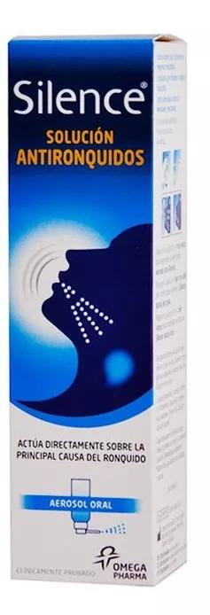 Omega Pharma Silence Solução Antironquidos Spray 50ml