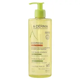 A-Derma Exomega Control Huile Lavante Émolliente Anti-Grattage 500ml