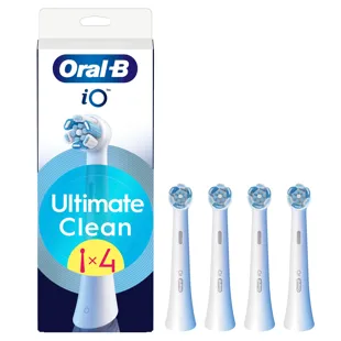 Oral-B iO Ultimate Clean Electric Toothbrush Replacement Parts, 4-Pack