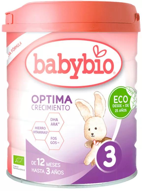 Babybio Optima 3 Leche de Crecimiento 800g