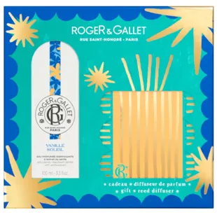 Roger&amp;Gallet Vanille Sol Perfumed Water 100ml + Perfume Diffuser