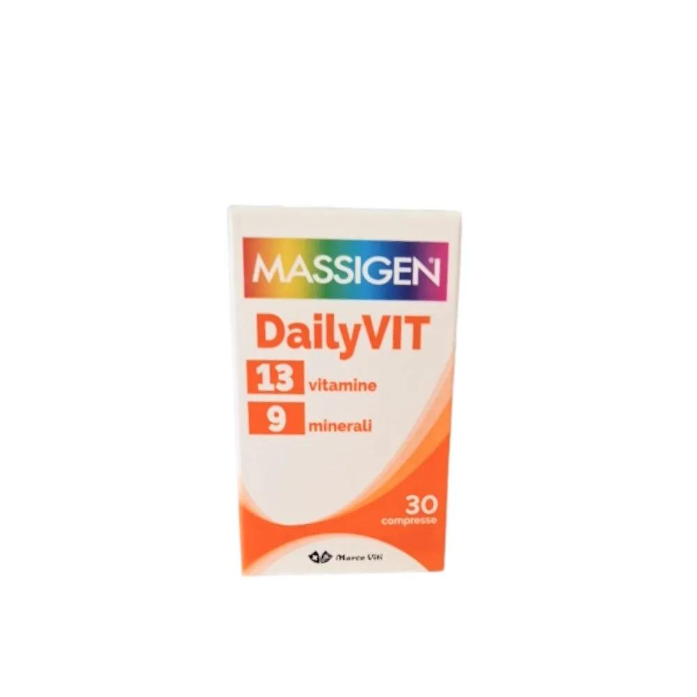 Massigen Dailyvit+ Integratore Multivitaminico Multiminerale 30 Compresse