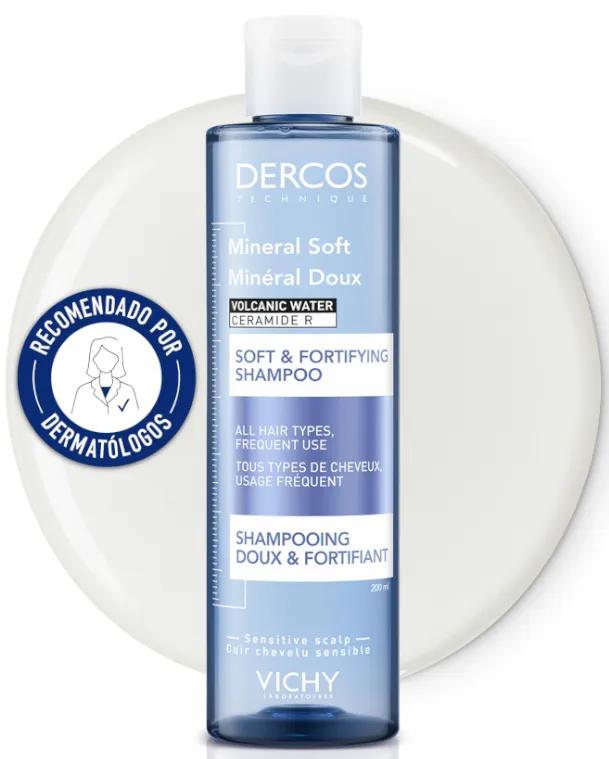 Vichy Dercos Mineralshampoo für häufige Anwendung, 400 ml