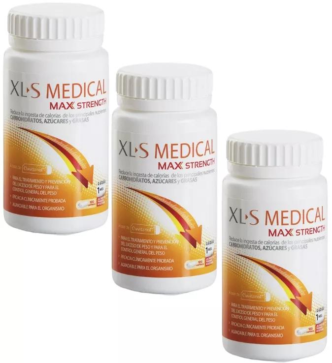 XLS Medical Max Strength 3x120 Comprimidos