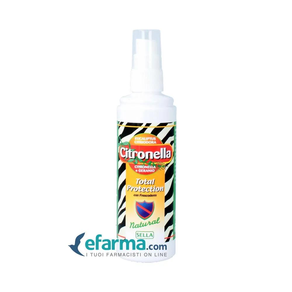 Citronella Total Protection Repellente Per Insetti Senza Alcool 100 ml