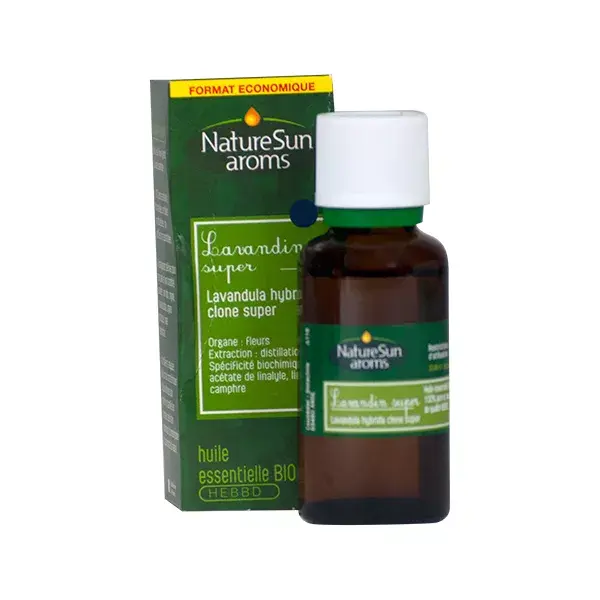 NatureSun Aroms Organic Super Lavender Essential Oil 30ml 