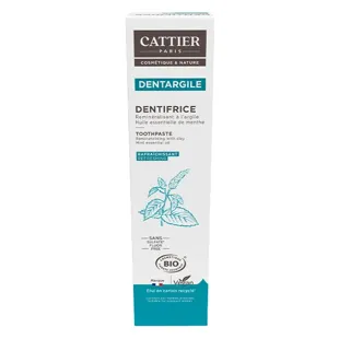 Cattier Dentifricio Dentargile Menta 75 ml