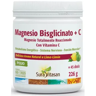 Sura Vitasan Magnesium Bisglycinate + C 226 gr