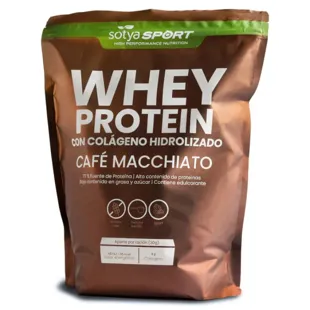 Sotya Sport Whey Protein Coffee Macchiato with Hydrolyzed Collagen 1 Kg