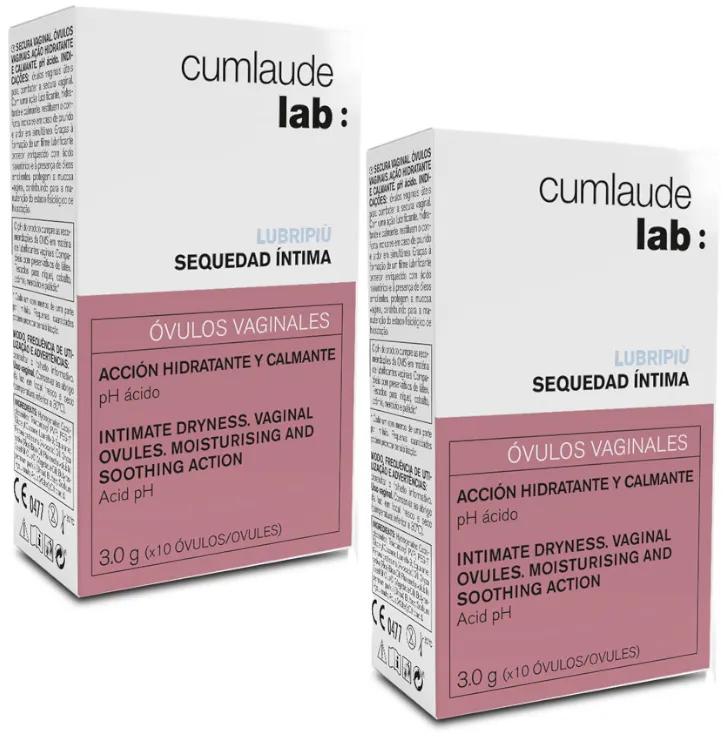Cumlaude Lab Lubripiù Ovules Vaginaux 2x10 unités