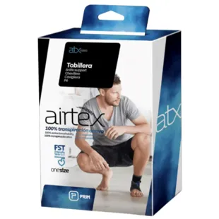 Atmungsaktive Airtex-Knöchelstütze, Einheitsgröße