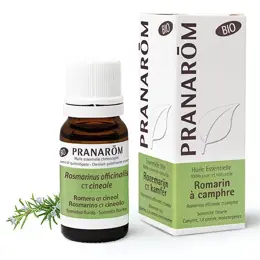 Pranarom Huile Essentielle Romarin à Camphre Bio 10ml