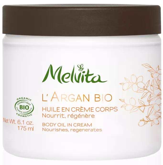 Melvita Creme Corporal Argan Orgânico 175 ml