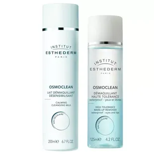 Institut Esthederm Osmoclean High Tolerance Makeup Remover Pack 125ml + Makeup Remover Milk 200ml