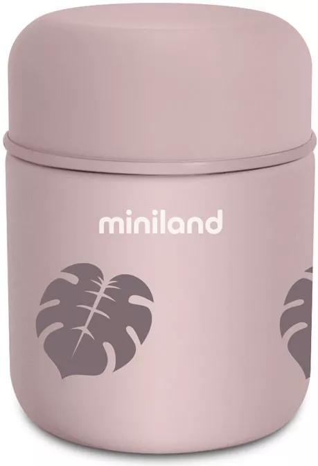 Miniland Thermos Baby Food Folhas Rosa 280 ml