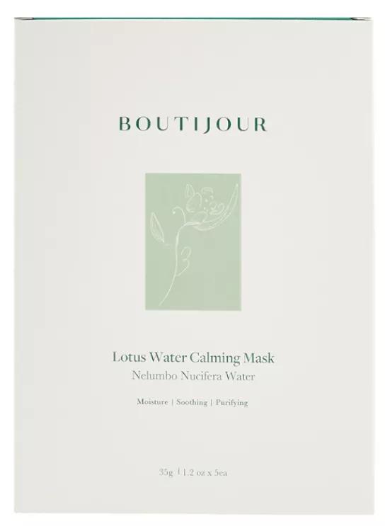 Boutijour Masque Calmant à l'Eau de Lotus 5 unités