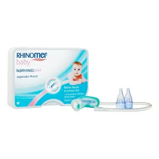Rhinomer Baby Aspirador Nasal + 2 Recambios Blandos Desechables