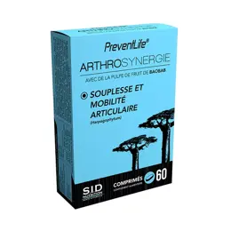 SID Nutrition Prevent Life Arthrosynergie 60 comprimés