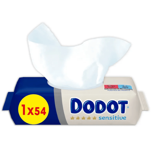 Dodot Sensitive wipes refill 54 u.