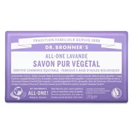 Dr Bronner's Savon Pur Végétal Lavande 140g