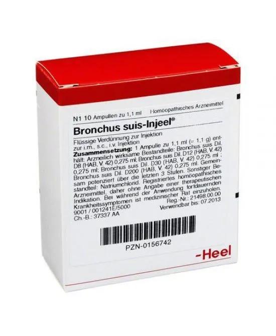 Guna Heel Bronchus Suis-Injeel Medicinale Omeopatico 10 Fiale