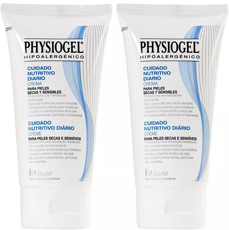 Physiogel Nourishing Cream for Sensitive Dry Skin 2 x 75 ml