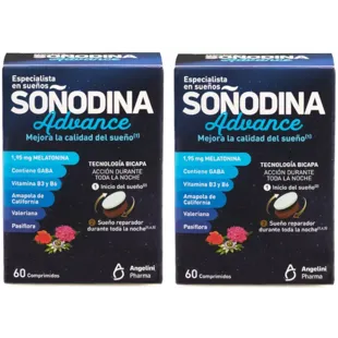 Soñodina Melatonin Bilayer 2x60 Tablets