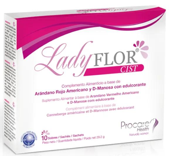 Palomacare Ladyflor Cystitis 10 Envelopes