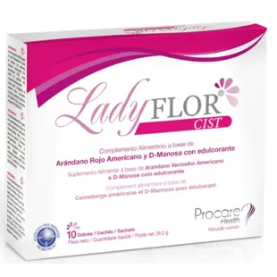Palomacare Ladyflor Cistite 10 Envelopes