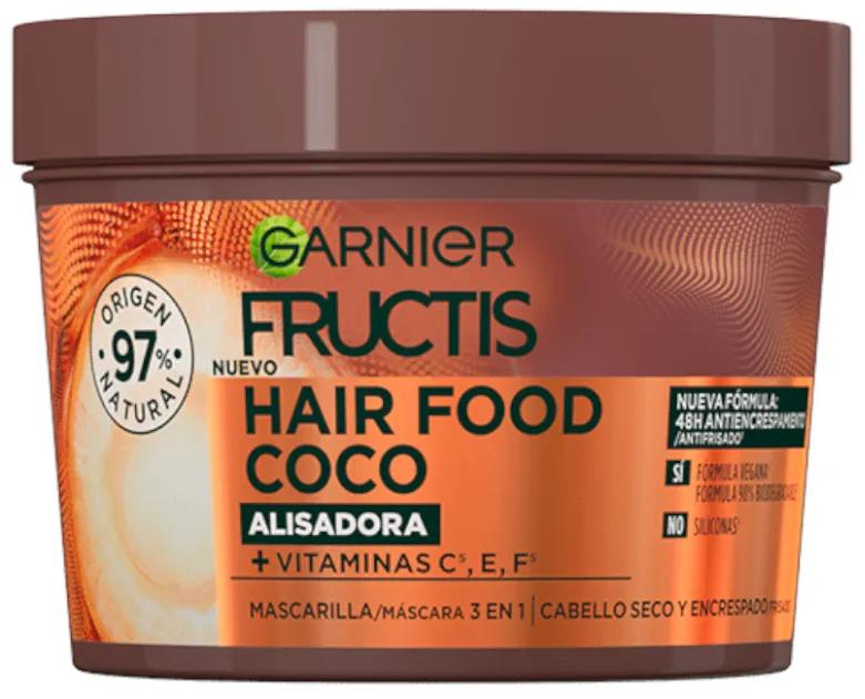 Fructis Hair Food Masque 3 en 1 à la Noix de Coco 390 ml