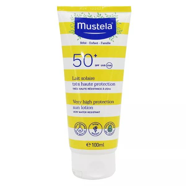 Mustela Leche Solar Muy Alta Protección SPF50+ 100ml