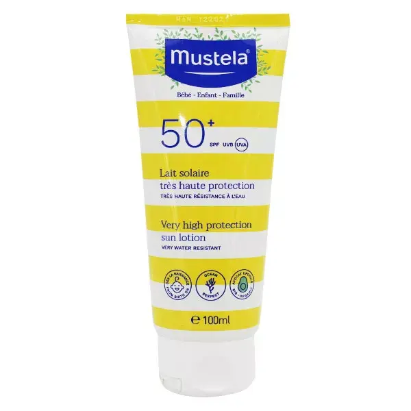 Mustela Solaire Very High Protection Milk SPF50+ 100ml